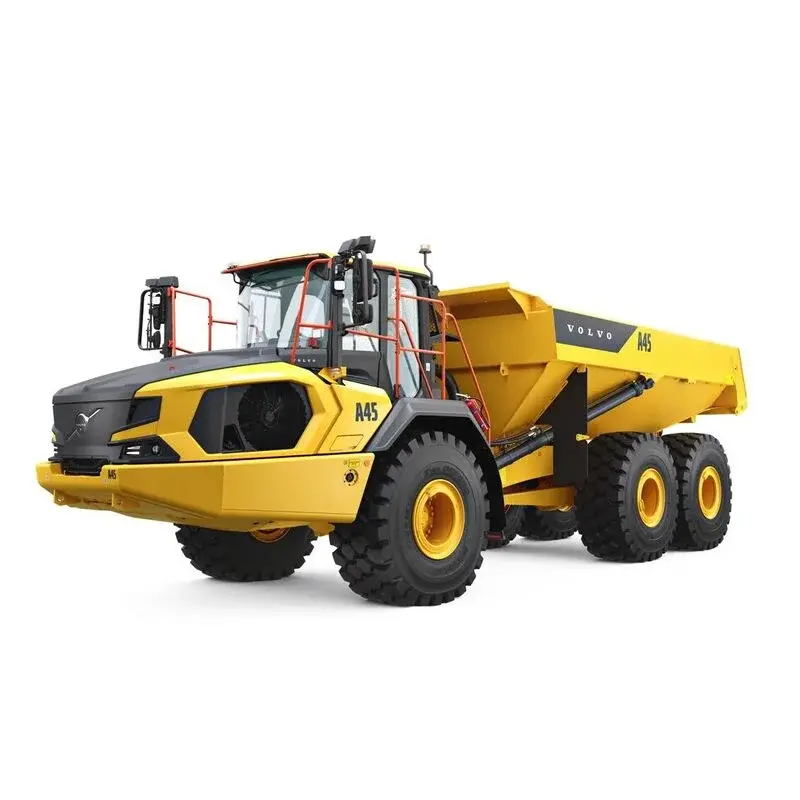 Arriendo de Camión Articulado 45 m3 Volvo modelo A45G en SK Rental con cobertura nacional.